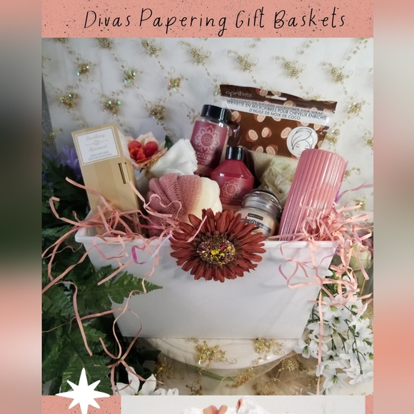 Rialy Baskets Ted Baker Basket Femme Womens Papering Relaxing Self Care Spa  GiftBasket Bath Body